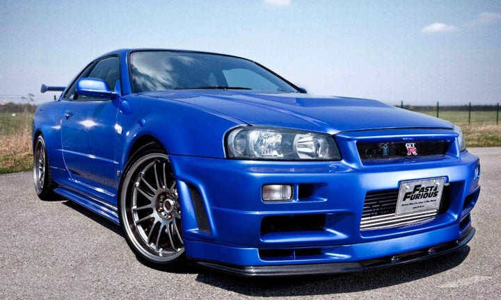 Paul Walker's Nissan GT-R R34