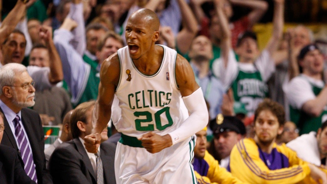Ray Allen's clutch 3-pointer clinches playoff win - The Boston Globe