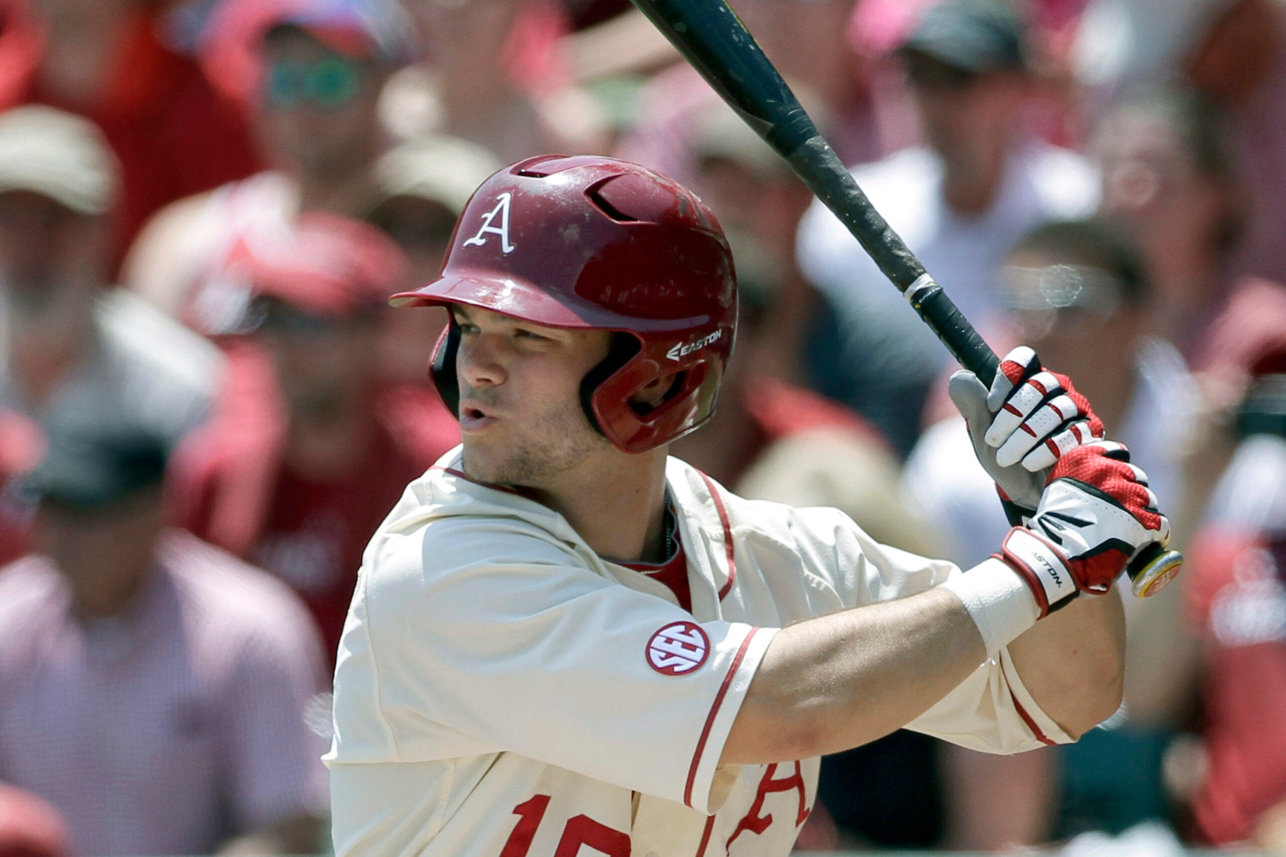 Watch Andrew Benintendi go deep in the College World Series - Over the  Monster