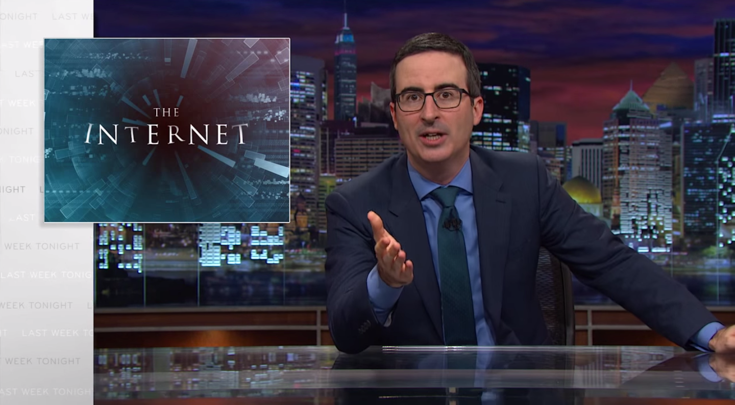 John Oliver perfectly breaks down why the Internet is awful for women