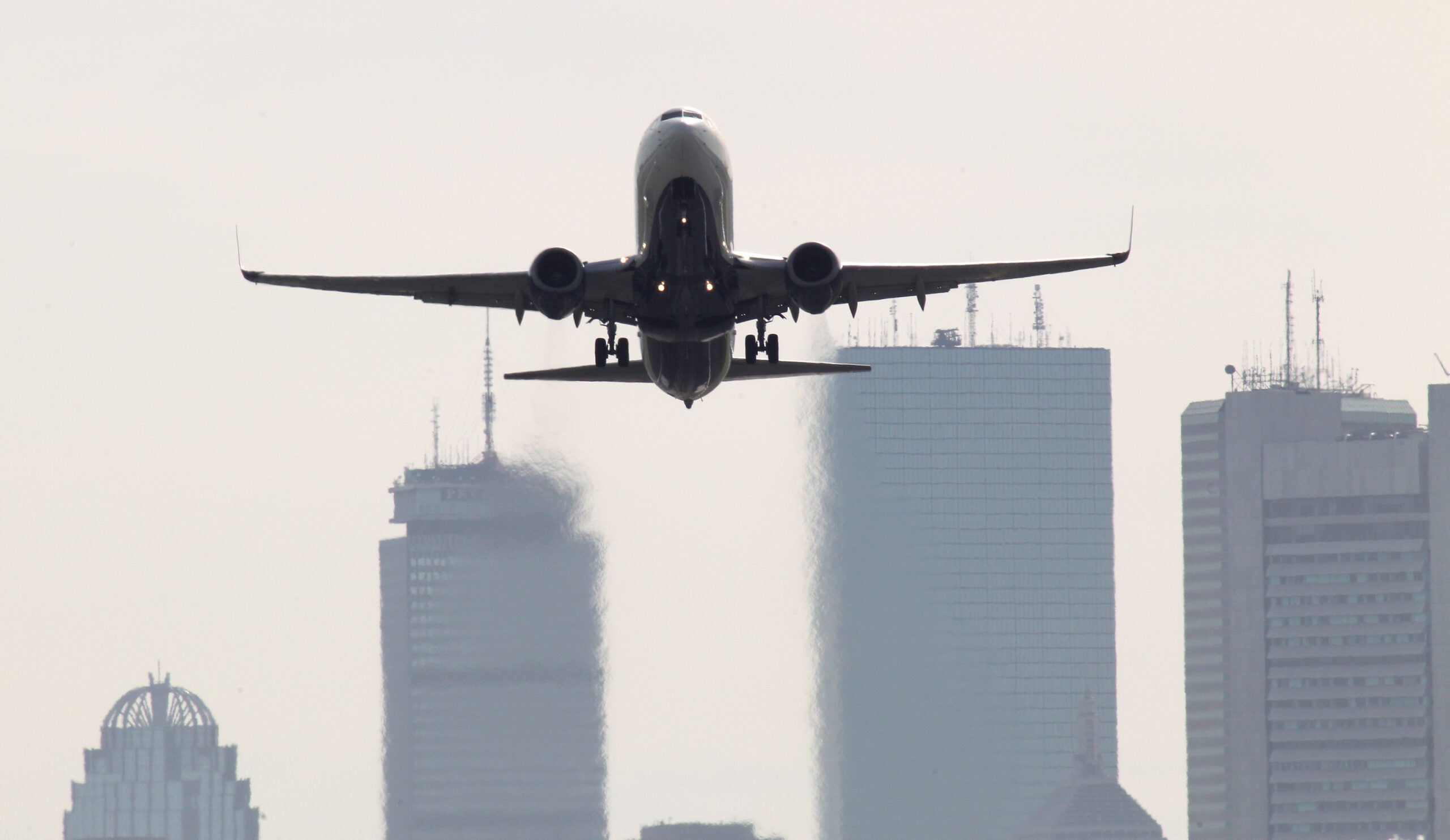 When the plane takes off