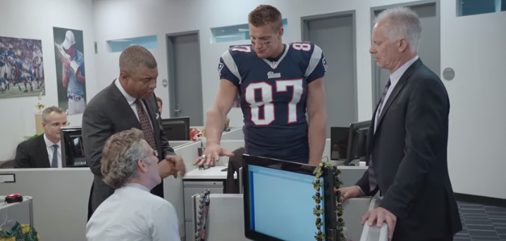 Gronk shows off his Super Bowl ring in ESPN's 'This is SportsCenter' ad