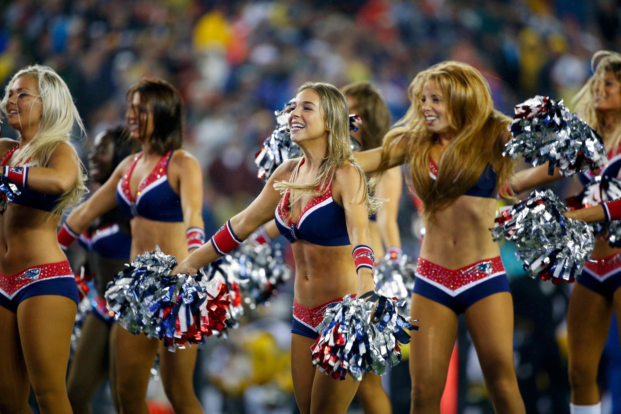 Patriots Nation, say - New England Patriots Cheerleaders