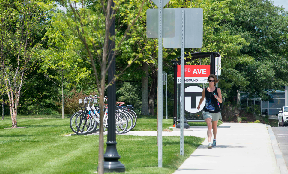 Can an old Route 128 office complex a rental destination? New