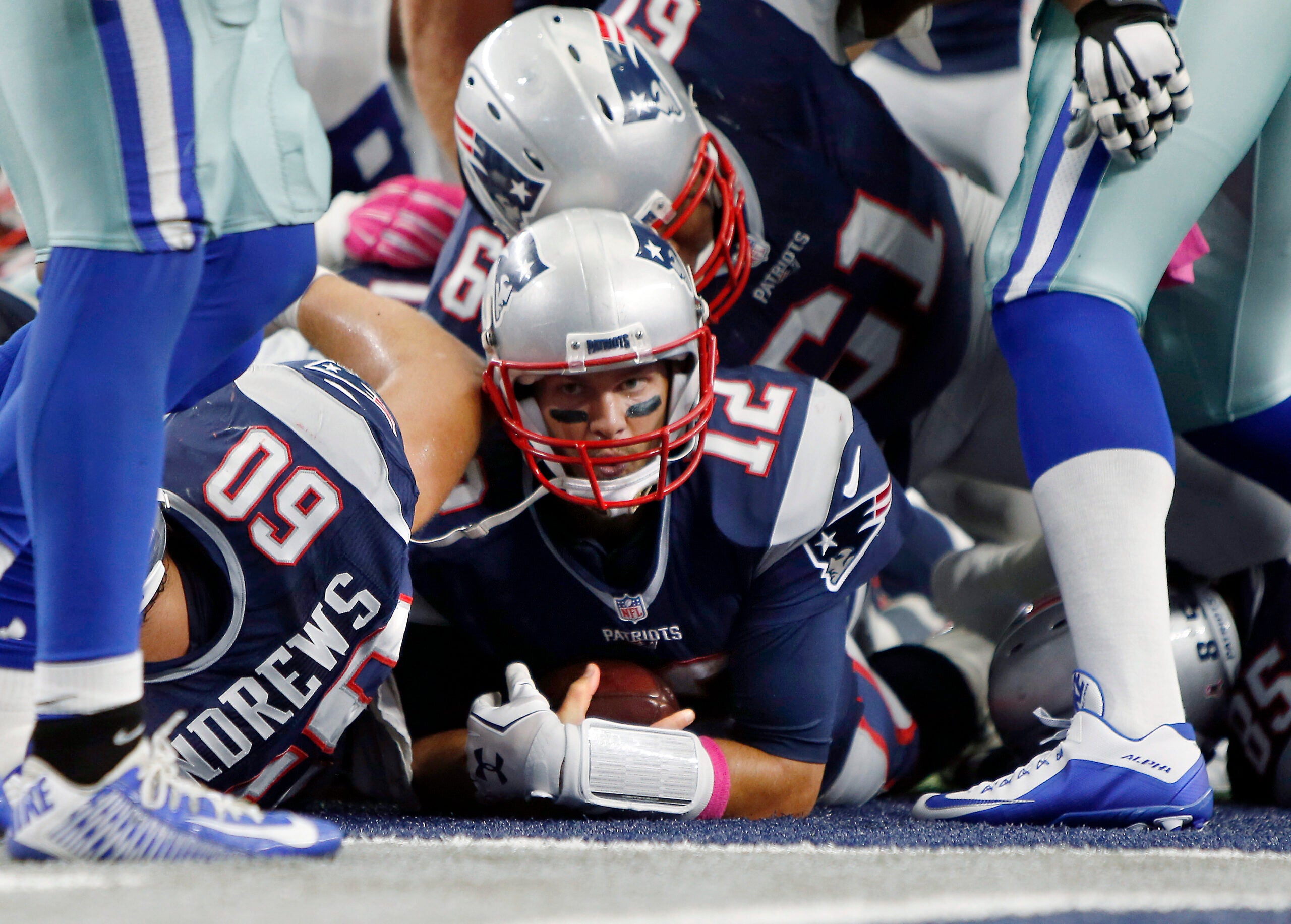 tom brady at&t stadium