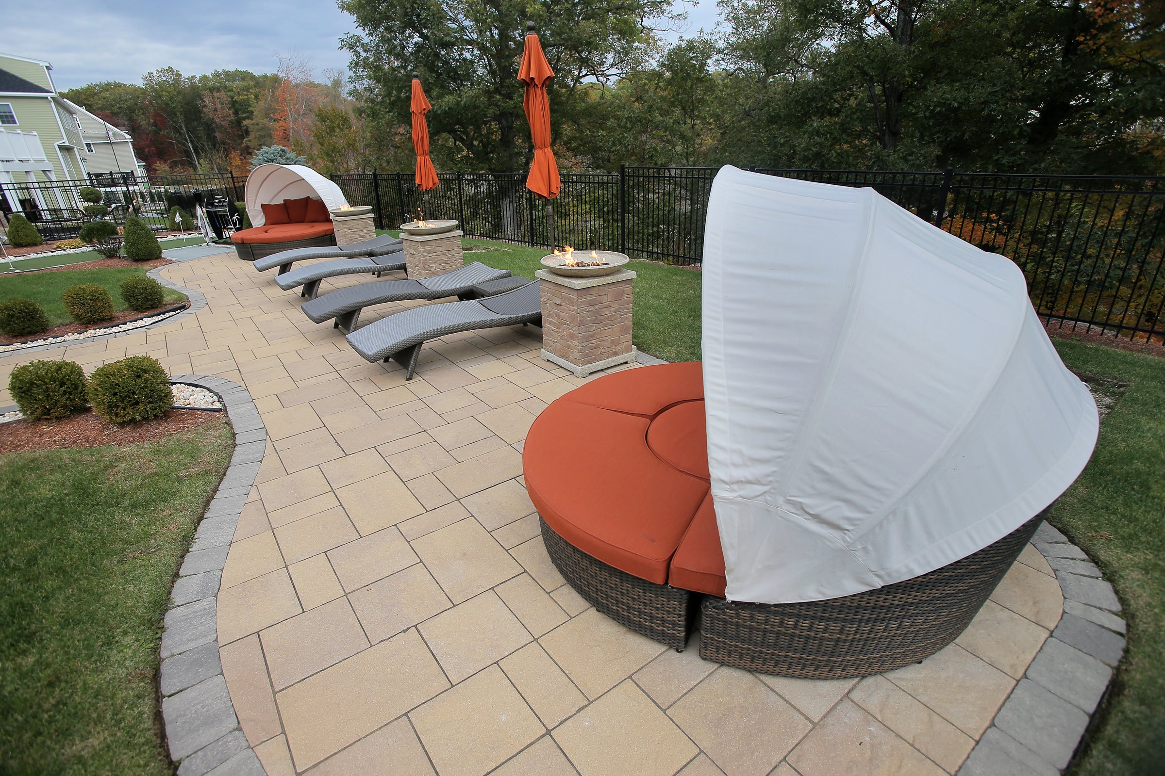 Saugus home with a backyard kitchen fit for a grilling aficionado