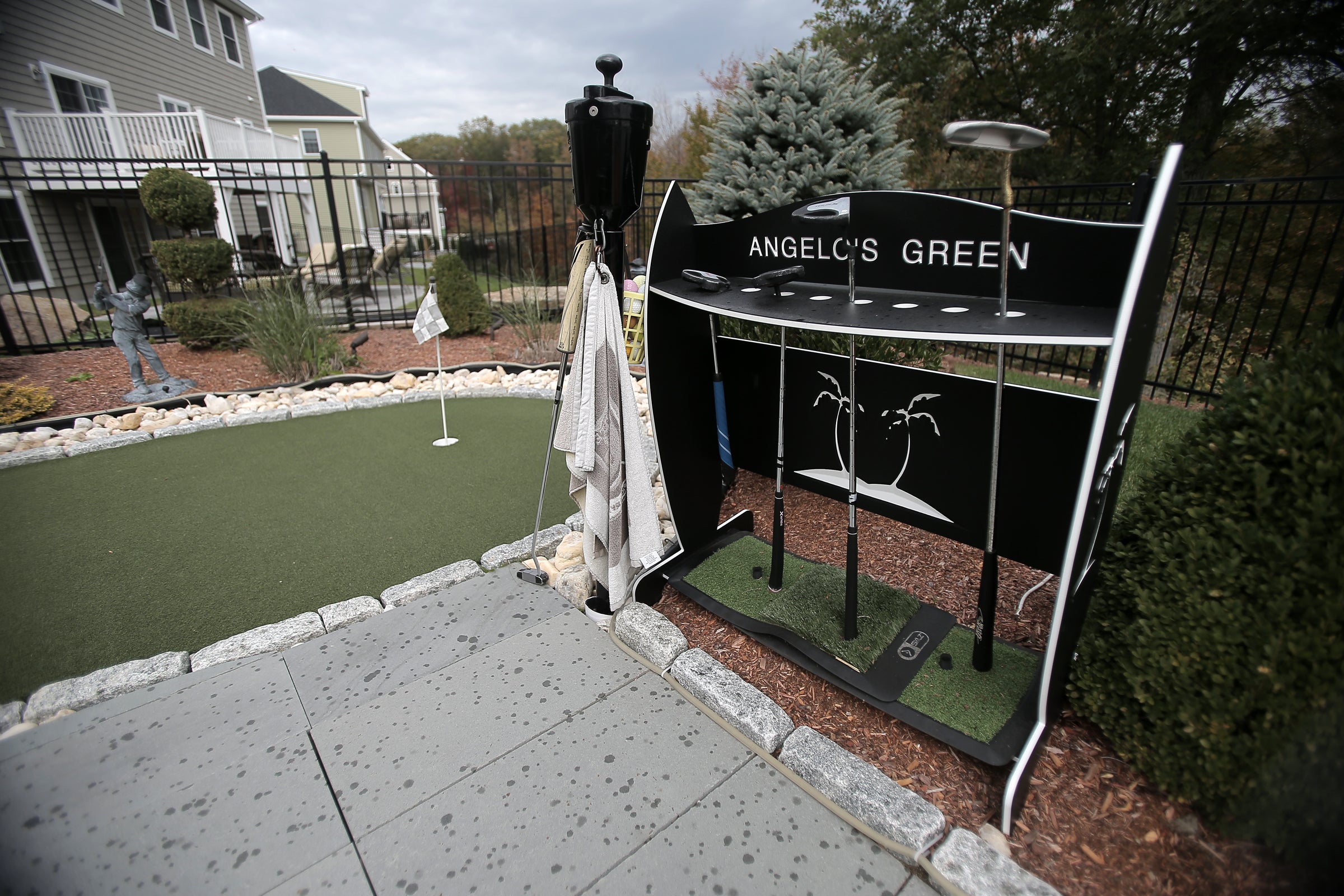 Saugus home with a backyard kitchen fit for a grilling aficionado
