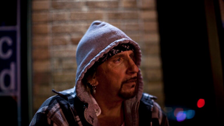 Jack Russell of Great White outside the Saint Rocke rock club in Hermosa, CA. on Feb. 7, 2013.
