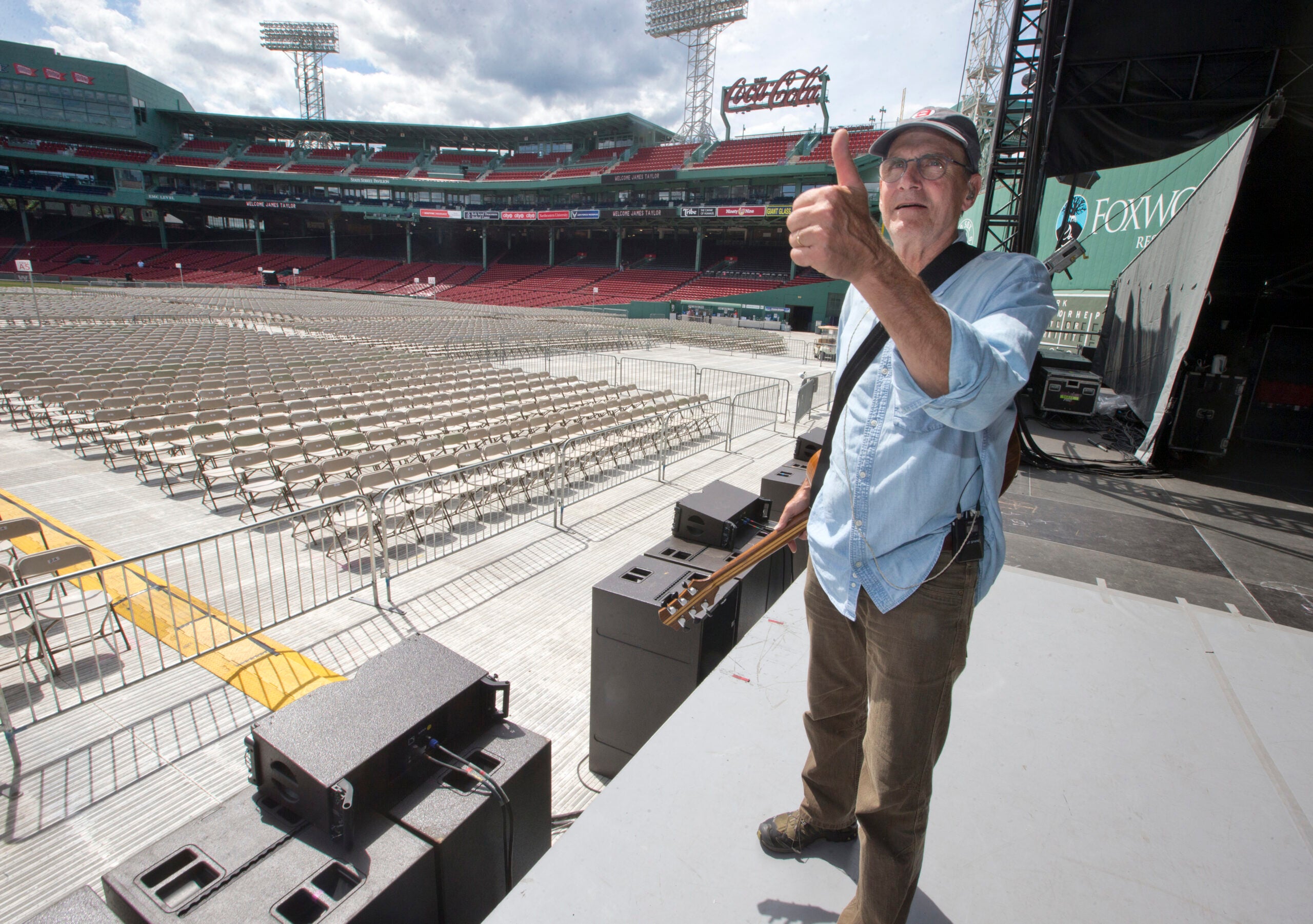 Tickets are on sale today for James Taylor’s return to Fenway Park