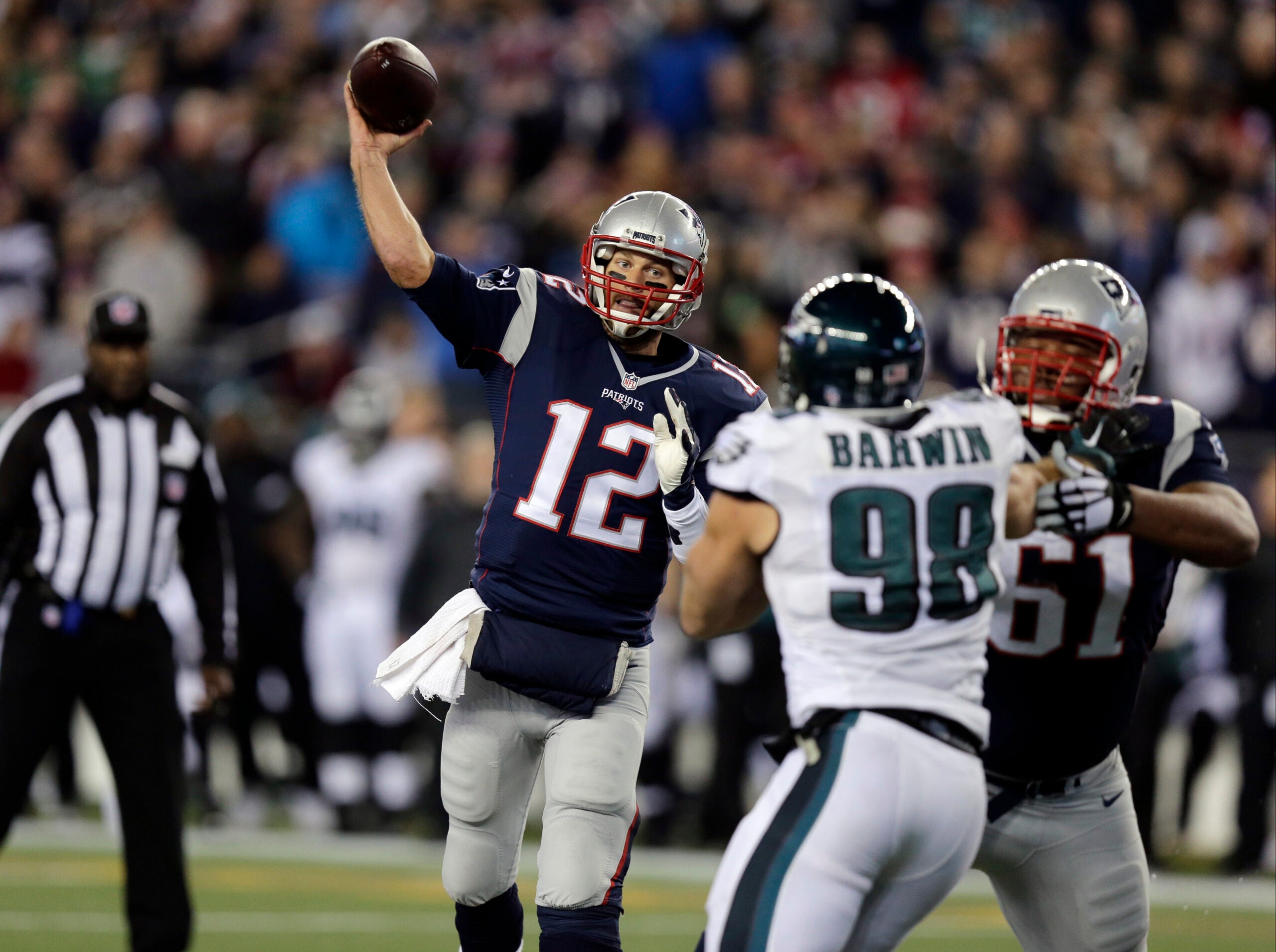 Tom Brady moves ahead of Dan Marino on NFL's all-time passing