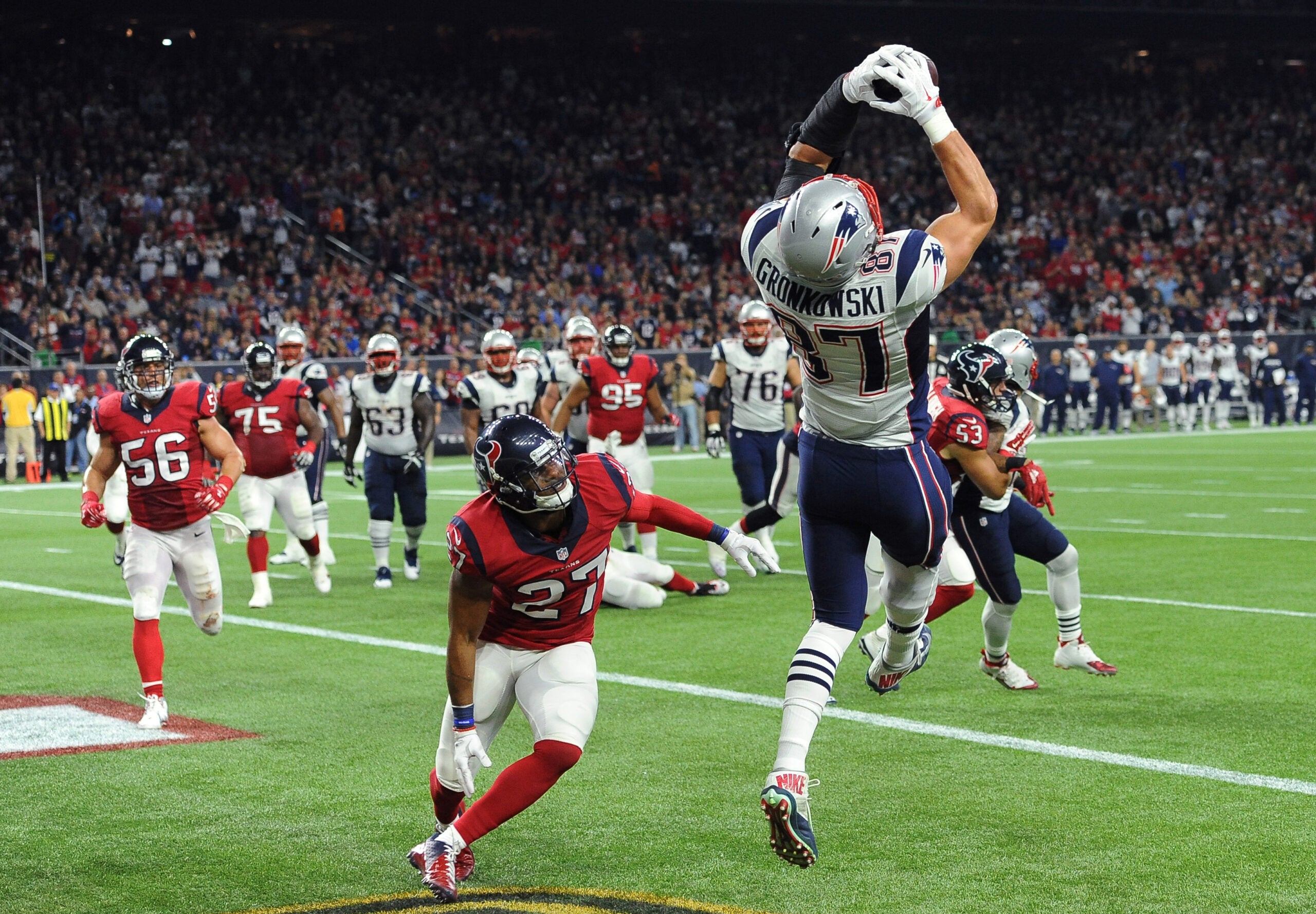 Steelers vs. Patriots 2015 final score: Tom Brady, Rob Gronkowski