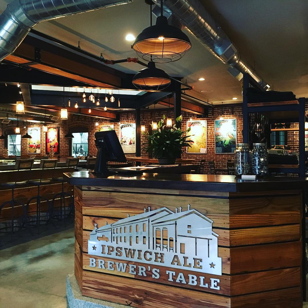 Ipswich Ale Brewery’s restaurant is now open