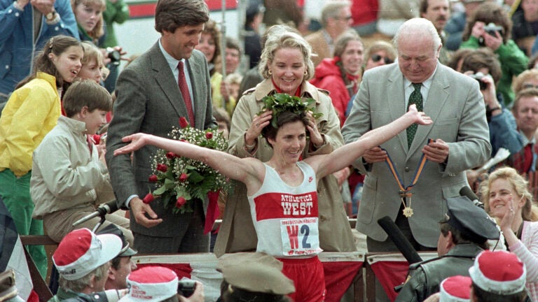 Joan Benoit Samuelson Boston Marathon John Kerry