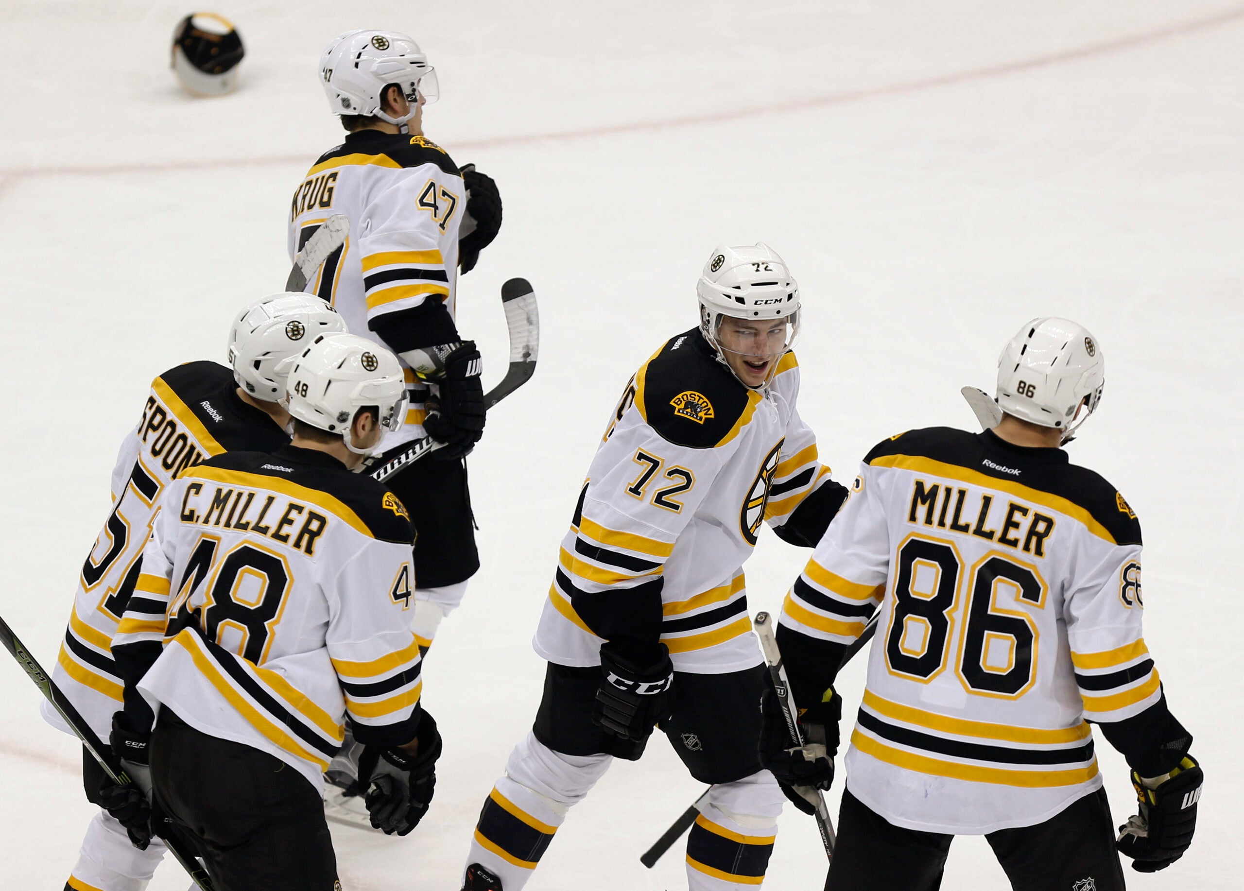 Young players have been a bright spot for the Bruins