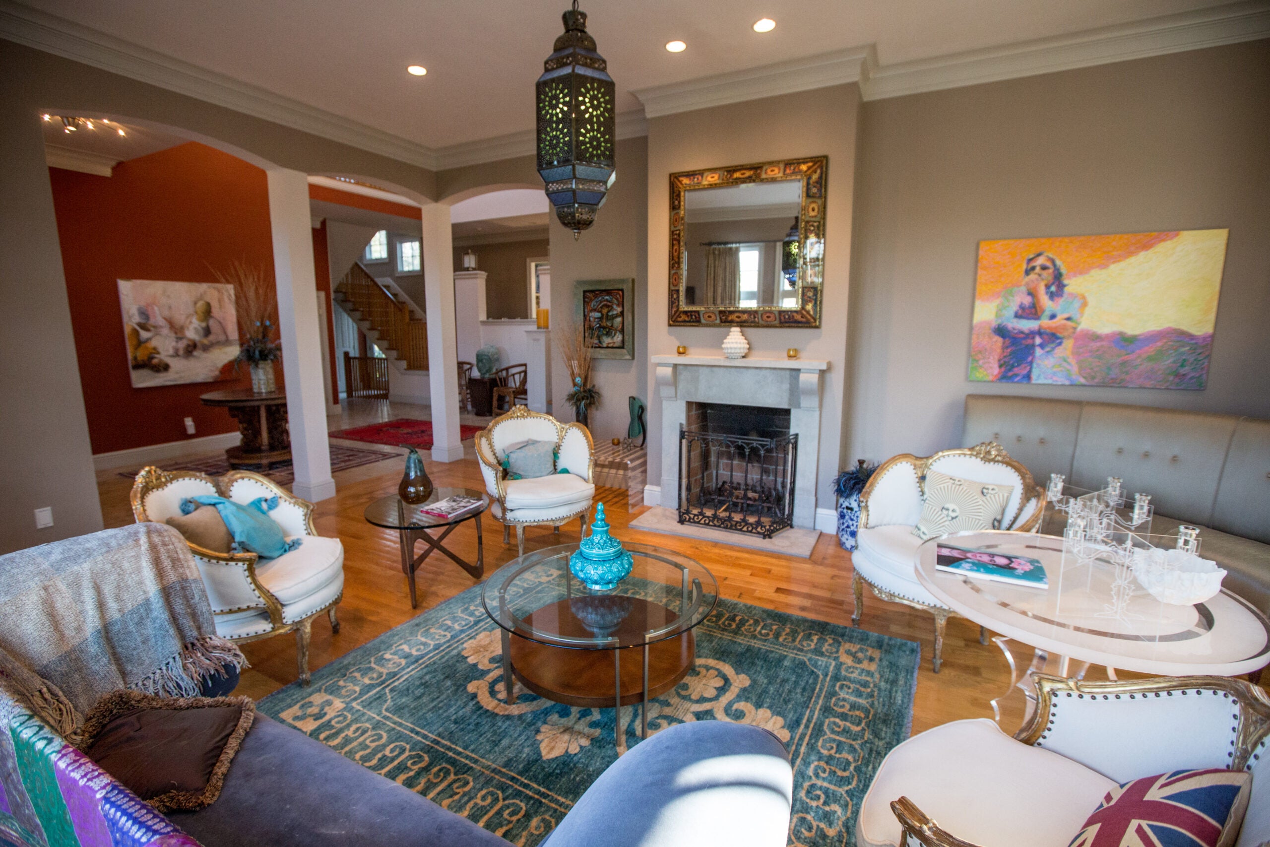 Home of the week A Dedham house with dramatic details Buying, Luxury