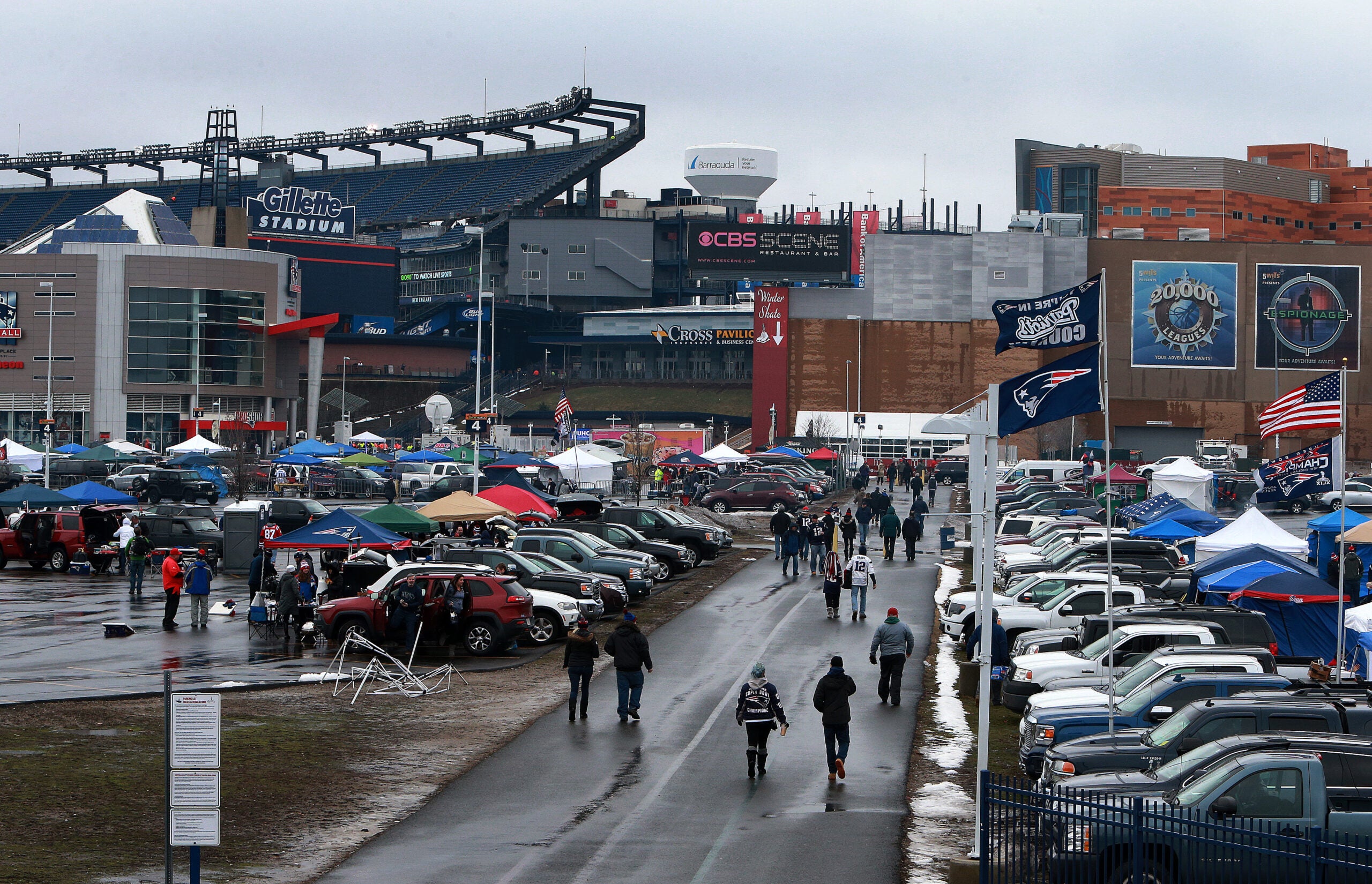 Gillette Stadium will host a 'SoupRBowl' to distribute meals to local