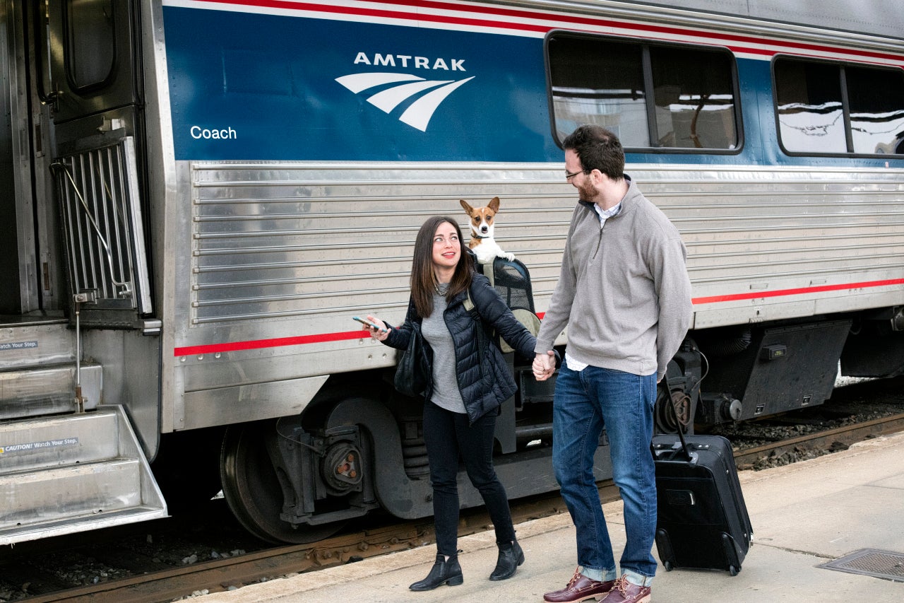 You can now bring your small pet on New England Amtrak trips