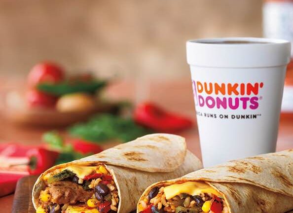 Dunkin breakfast deals menu