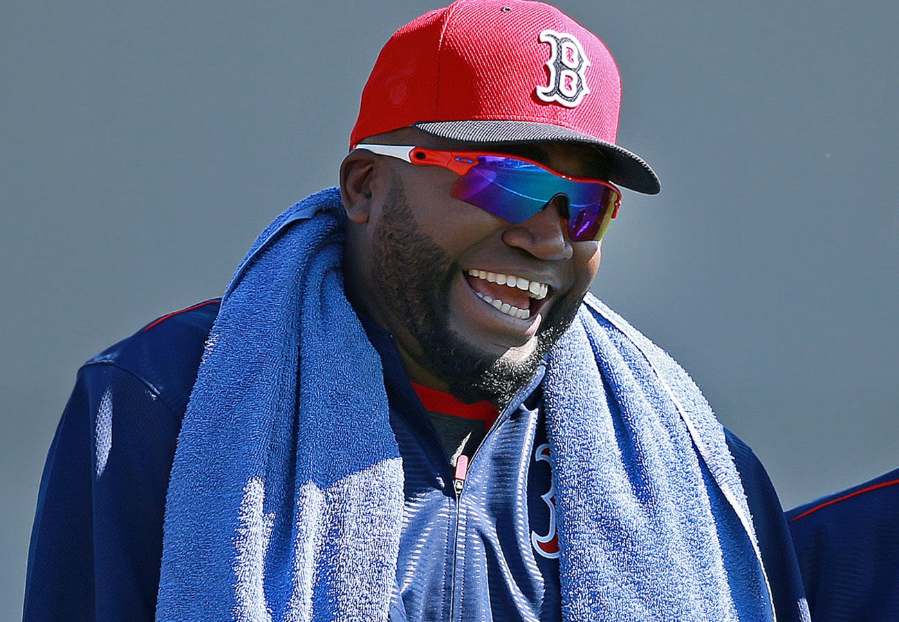 Pablo Sandoval, David Ortiz, and Hanley Ramirez