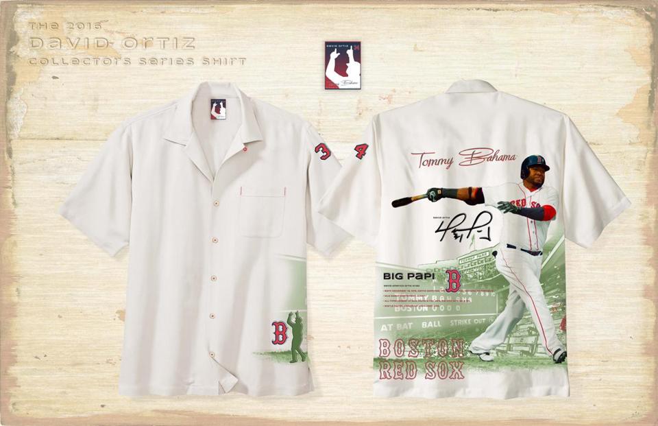 Behold, the David Ortiz-themed Tommy Bahama graphic shirt