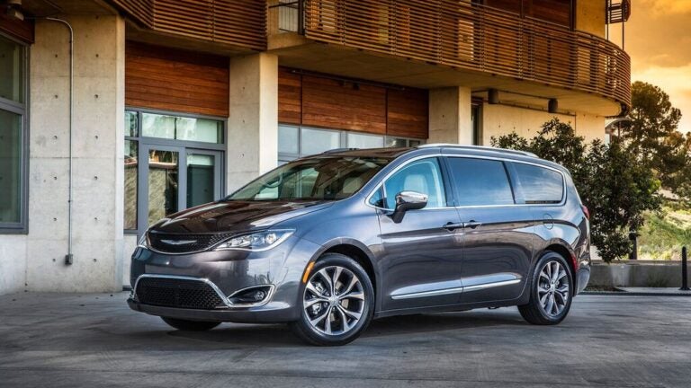 2017 Chrysler Pacifica at top of minivan segment