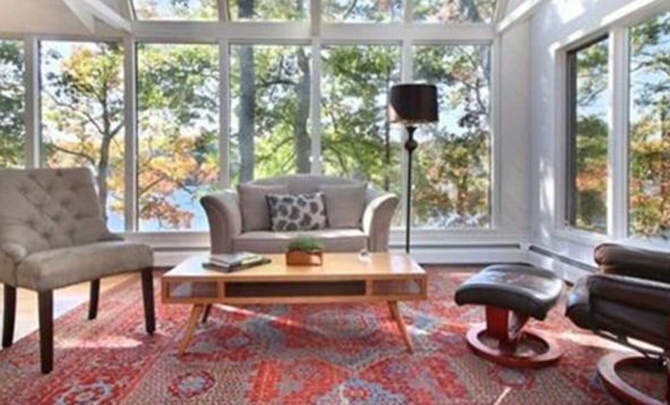 Open house Lincoln contemporary home with an abundance of natural