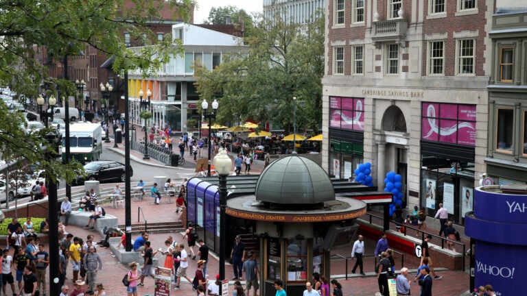 Harvard Square's First Public Toilet Opening Was an Interesting Day