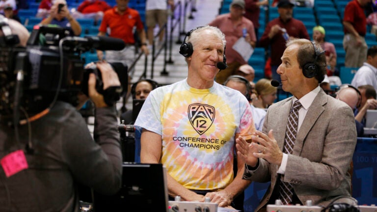 One of the best parts of rear view seating was watchin Bill Walton