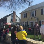 Alison Foley hosts an annual marathon party at her house in Newton, just yards from the start of the dreaded Newton Hills.