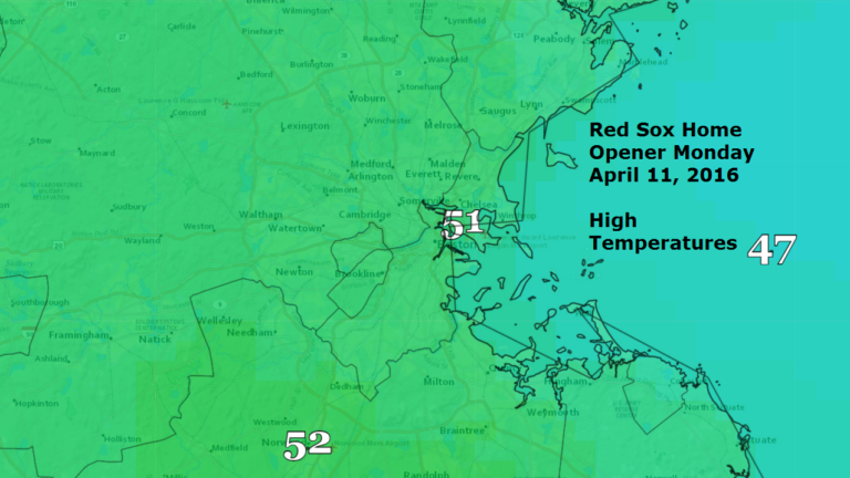 High Temperature Monday April 11th 2016
