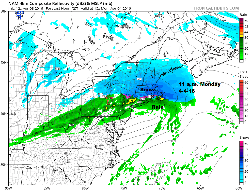 Monday Morning Radar