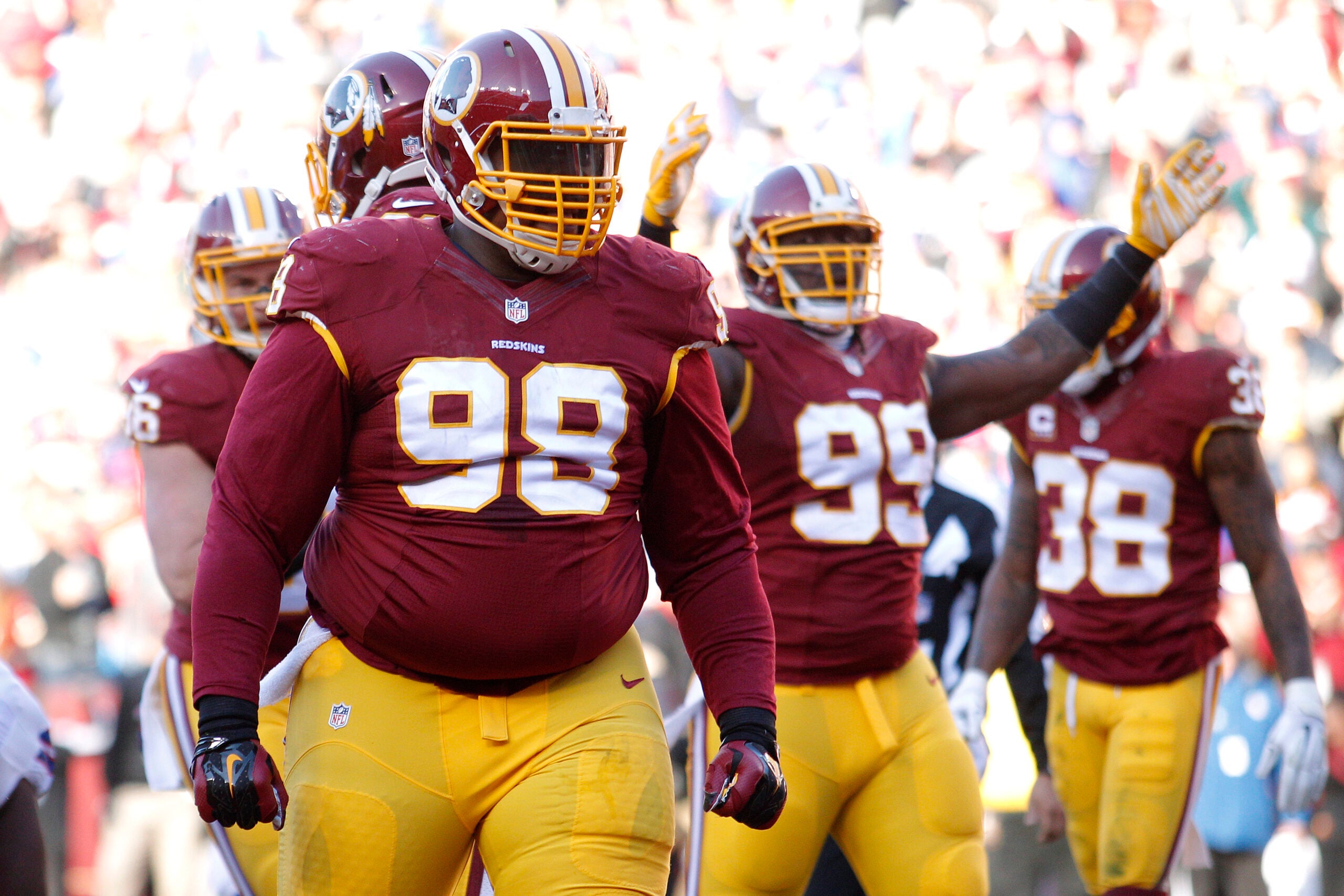 Vince Wilfork 'had a long talk' with Terrance Knighton