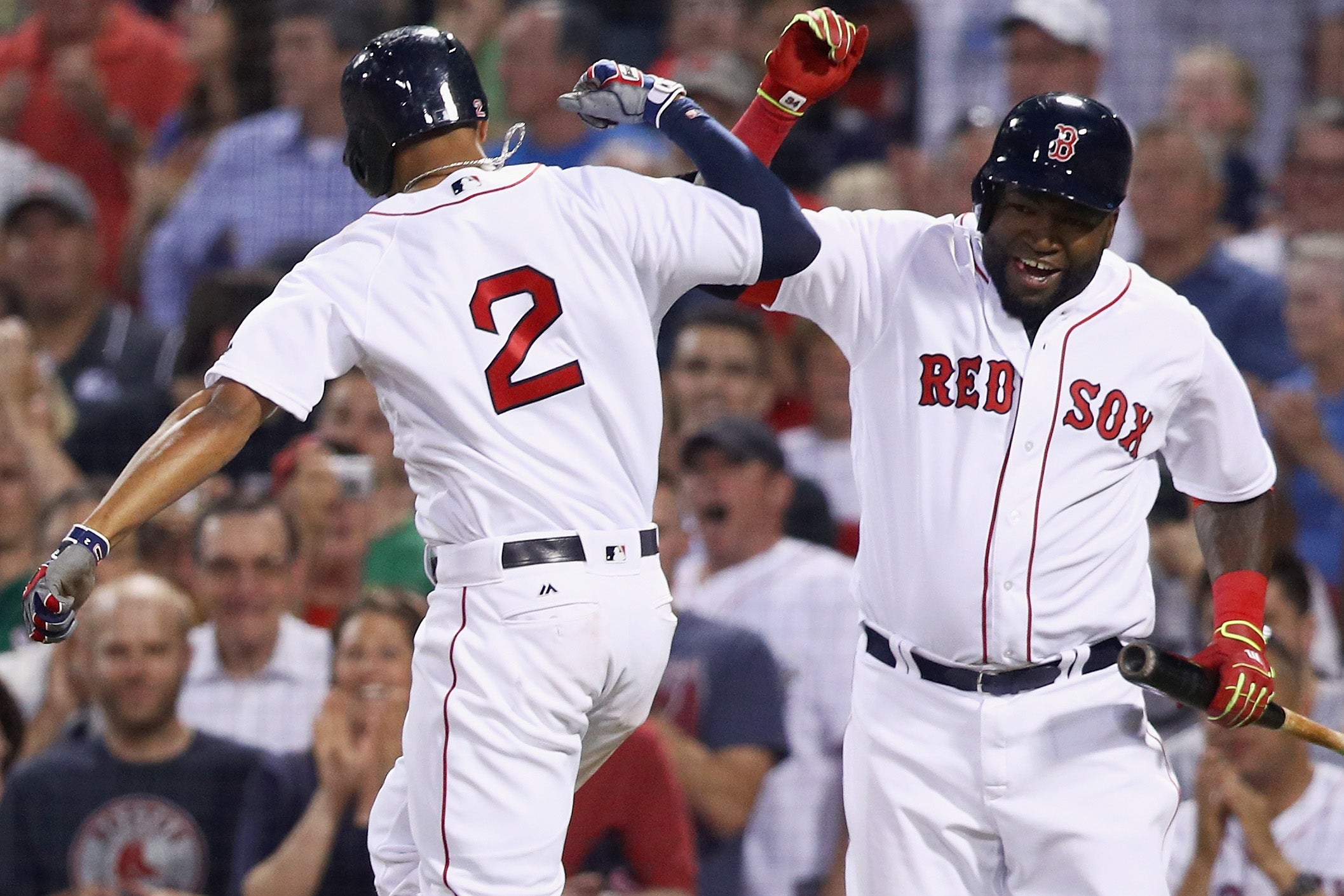 Bradley Bogaerts Extend Streaks Red Sox Beat Rockies 10 3 