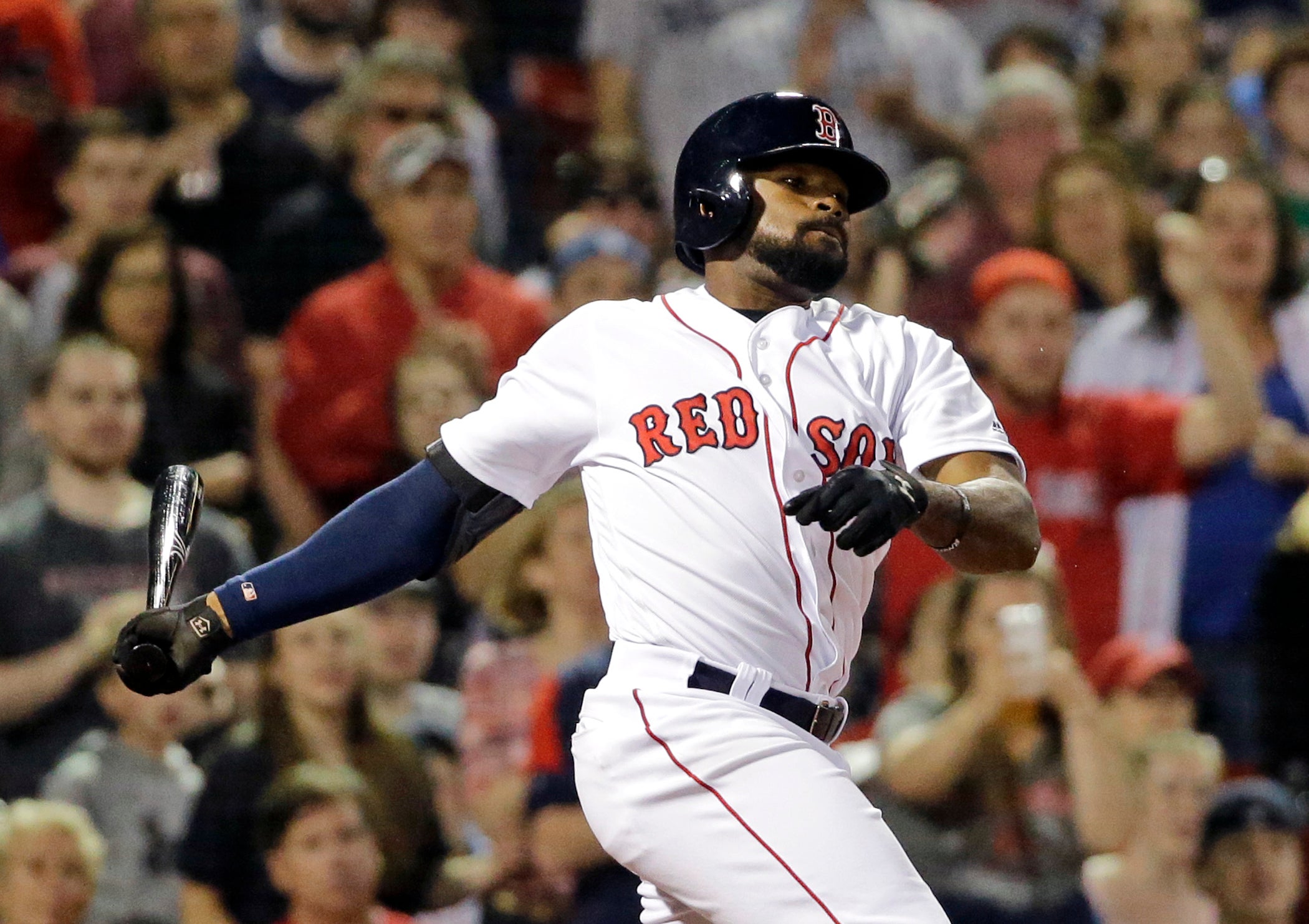 Alex Cora reacted to the Blue Jays signing Jackie Bradley Jr.