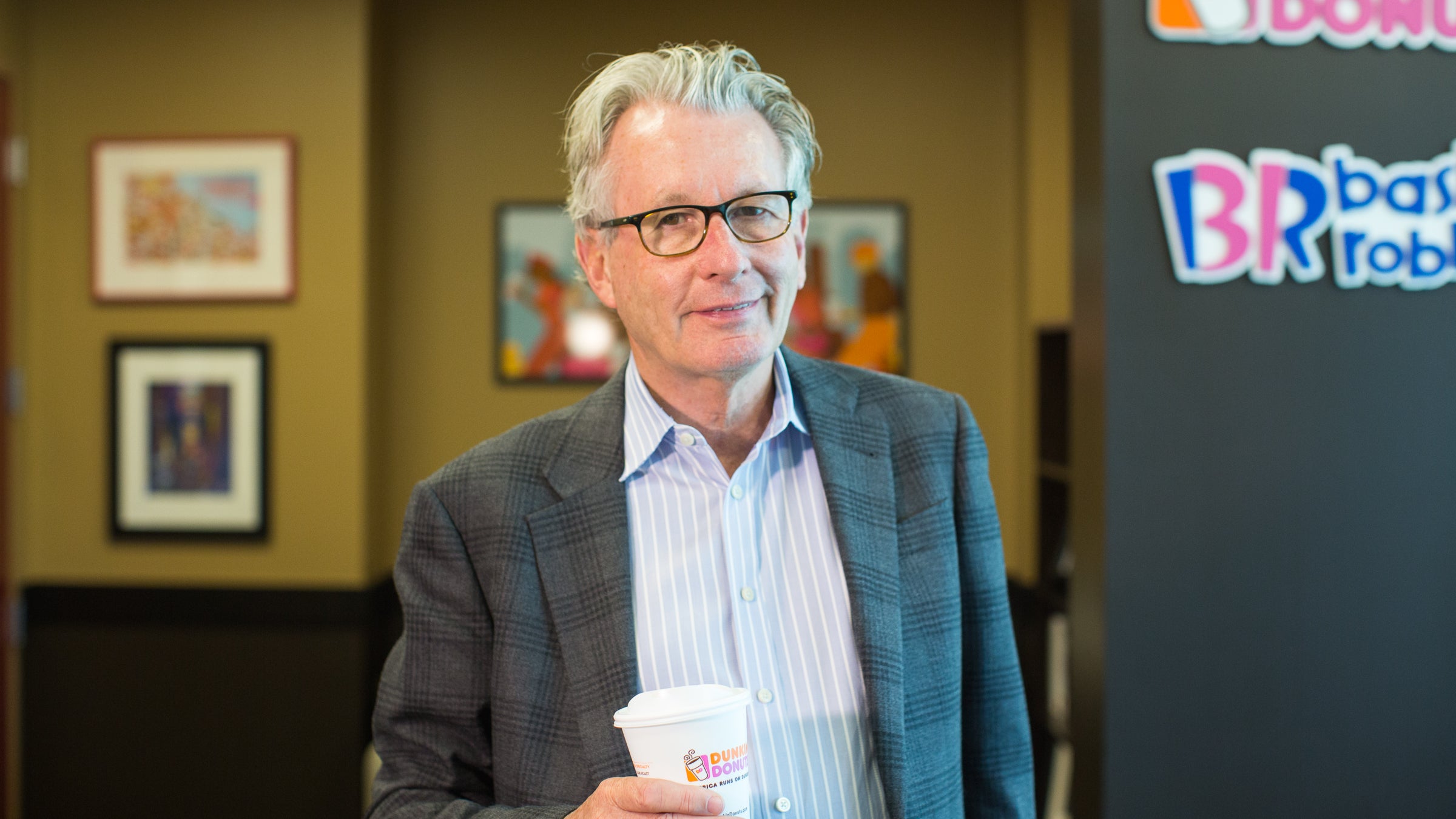 A peek into the work life of Dunkin' Donuts CEO Nigel Travis