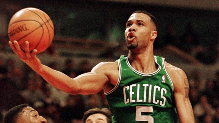 Ron Mercer shares some advice for a Celtics' lottery pick