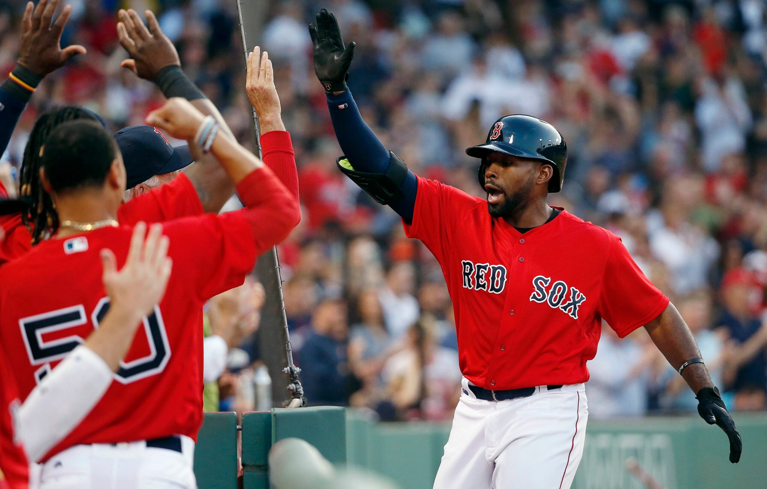 Jackie Bradley Jr.'s wife Erin gives birth to a baby girl