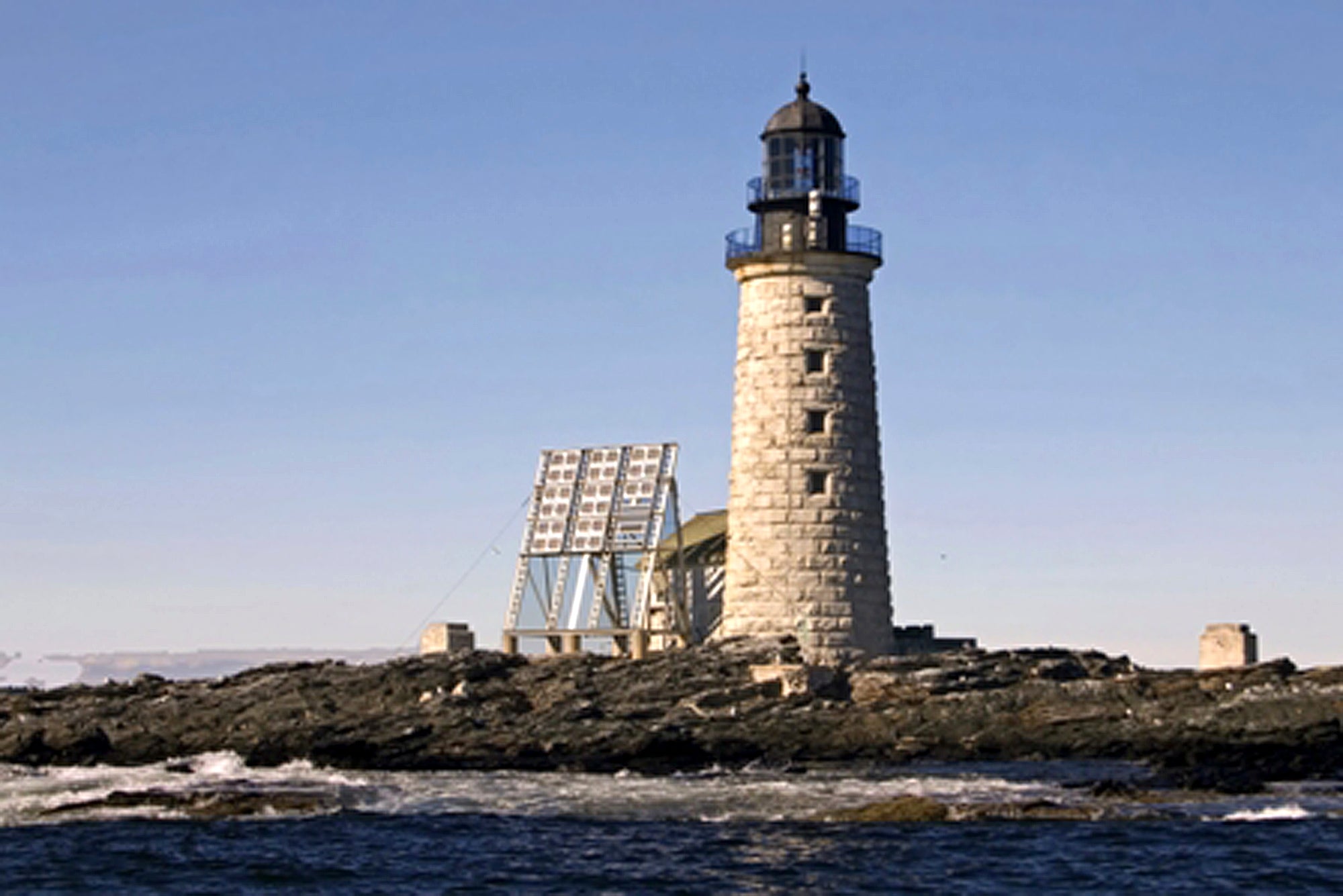 This Maine Lighthouse 10 Miles Out To Sea Is Getting A Makeover   Halfwayrockphoto 