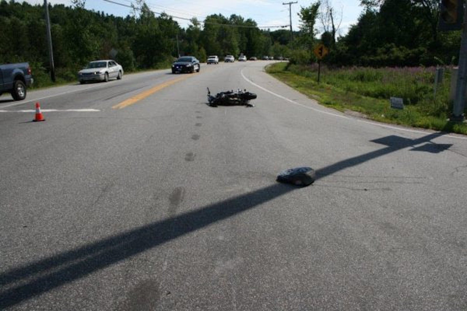 Woman dies after New Hampshire motorcycle crash