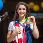 Aly Raisman in Needham