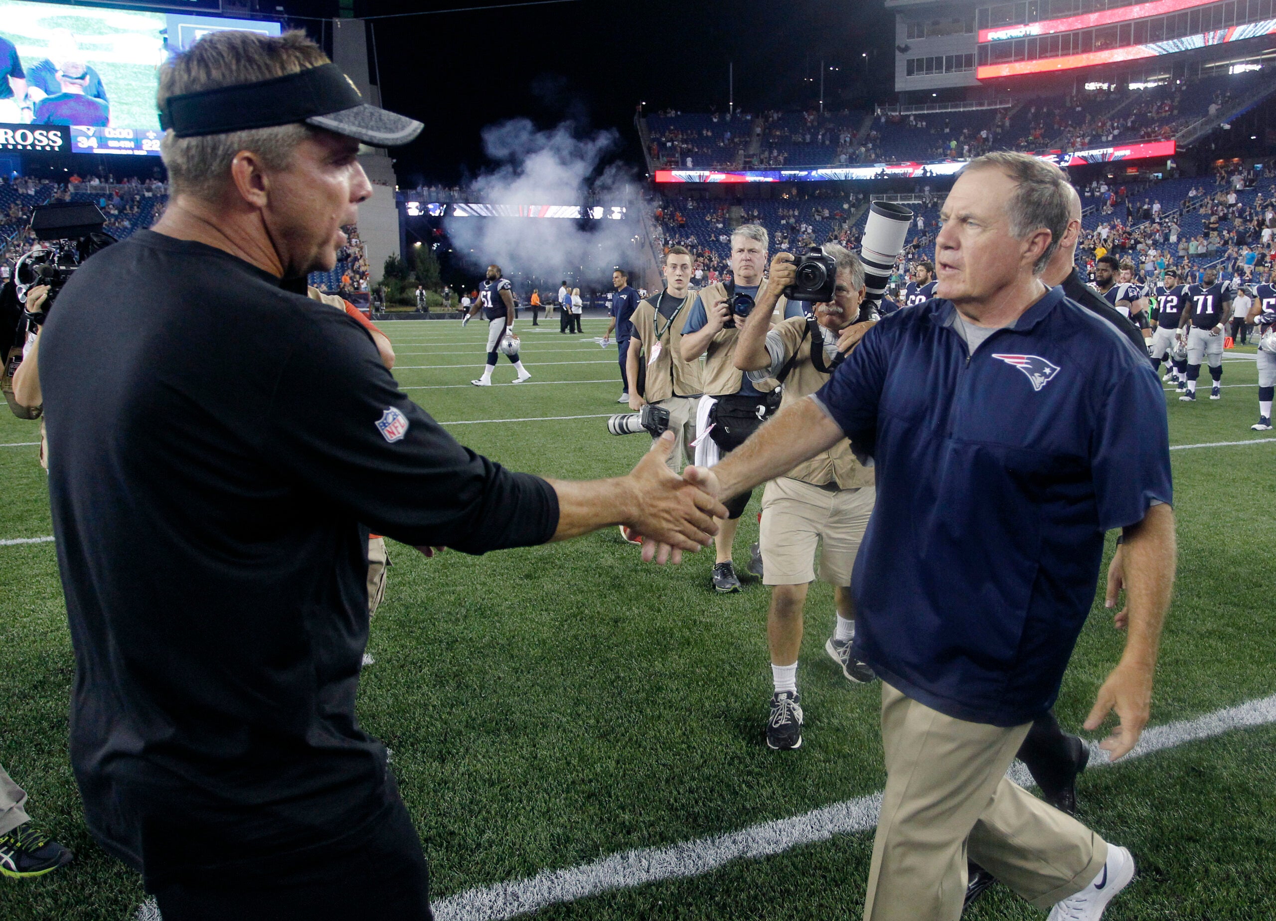Photos from the Patriots' preseason opener