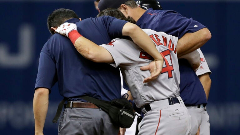 Red Sox outfielder Andrew Benintendi placed on injured list