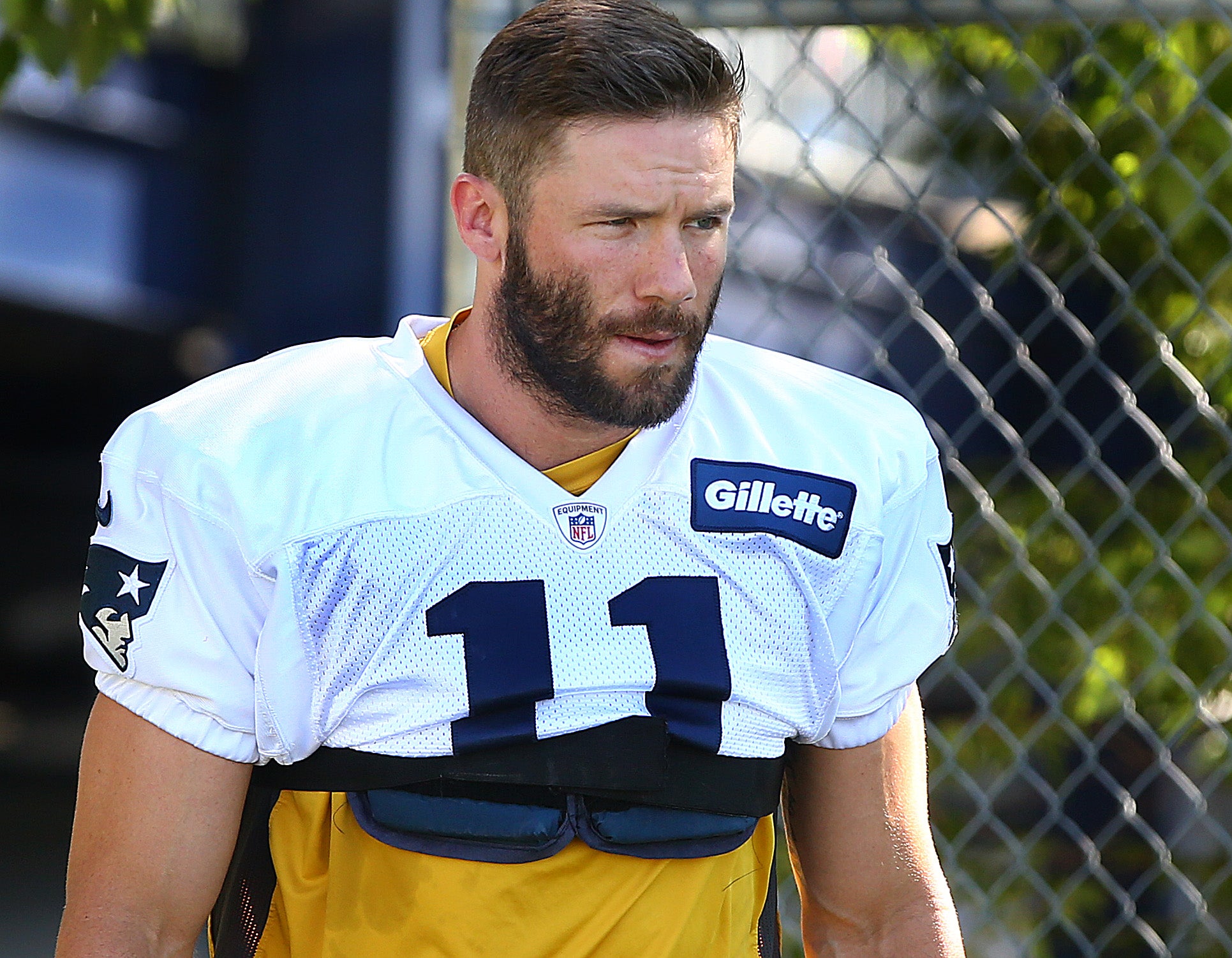 Report: Julian Edelman trained at Celtics facility