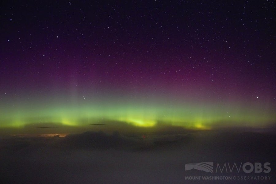 The Northern Lights Shined on New England in Incredible Color Last Night