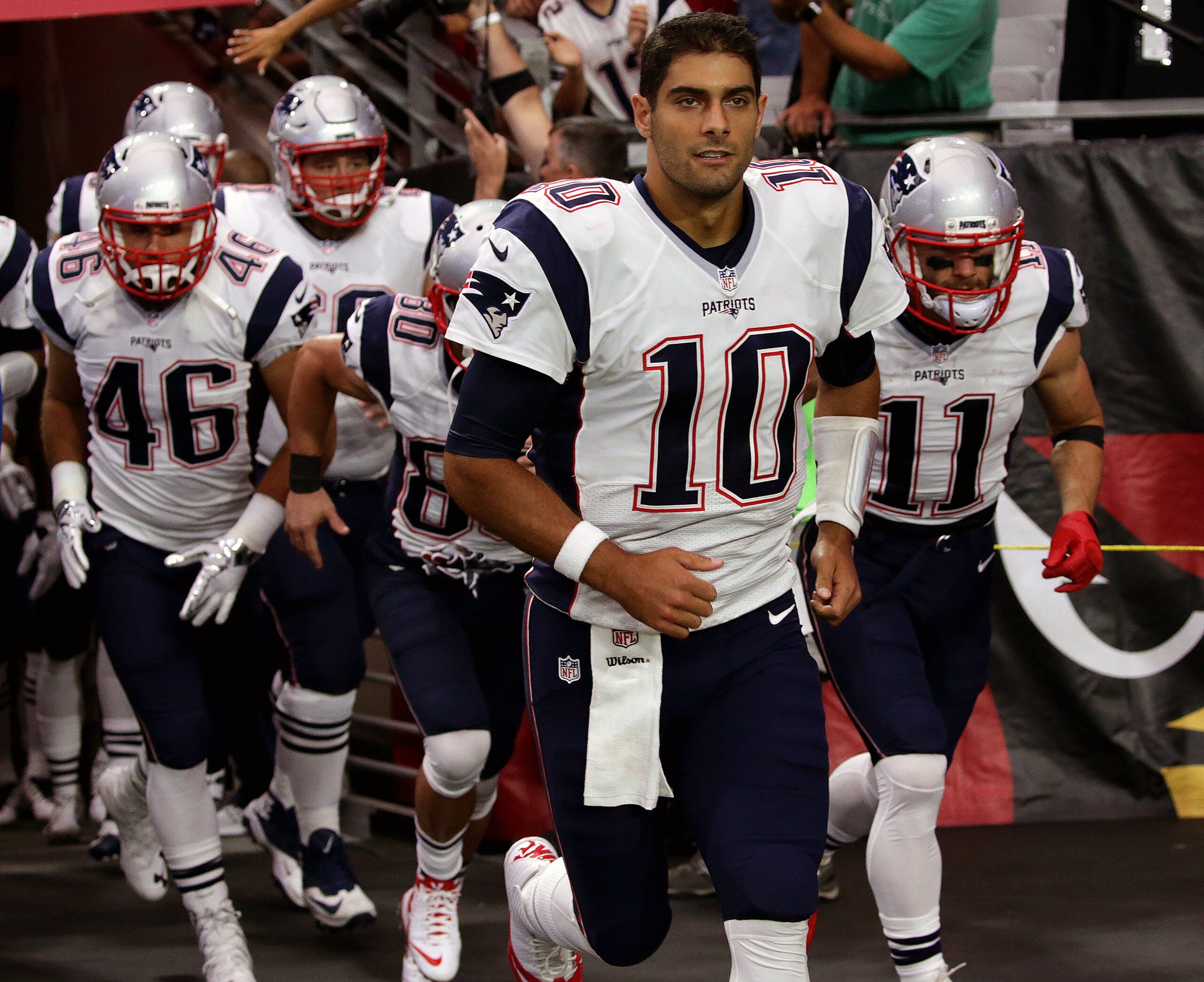 NFL Memes on X: BREAKING: Unknown 3rd-string Patriots QB Dom Trady enters  the game for the injured Jimmy Garoppolo  / X