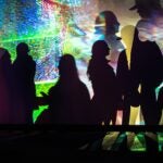 Fenway Park played host to Illuminus, a nighttime arts festival, as part of HUBWeek 2015.