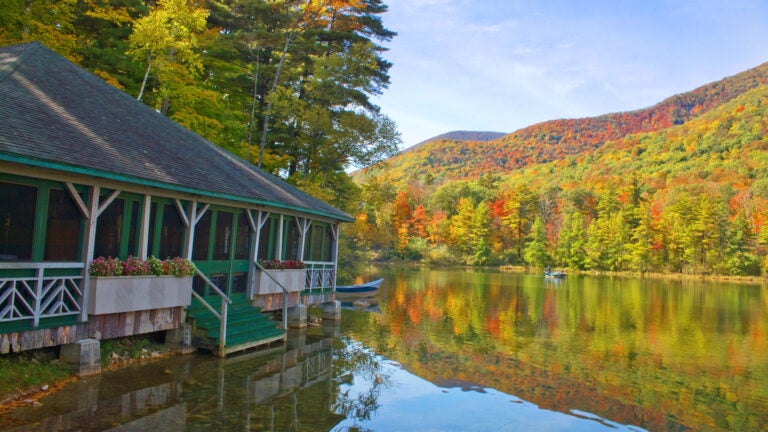 First Signs Of Fall In Vermont