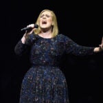 LOS ANGELES, CA - AUGUST 05: Singer Adele performs on stage during her North American tour at Staples Center on August 5, 2016 in Los Angeles, California. (Photo by Kevin Winter/Getty Images for BT PR)