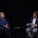 Hillary Clinton and Zach Galifianakis on 'Between Two Ferns.'