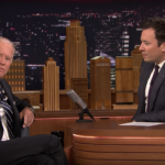 Joe Biden and Jimmy Fallon.